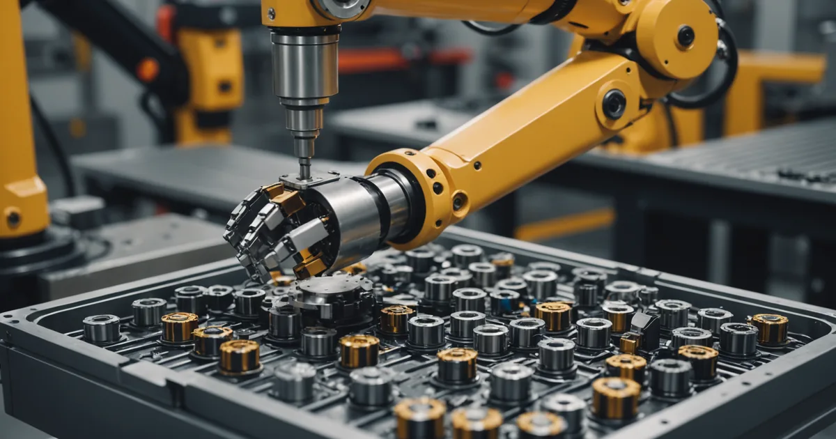 Spreadsheet calculations for robot arm ROI analysis in a small manufacturing operation