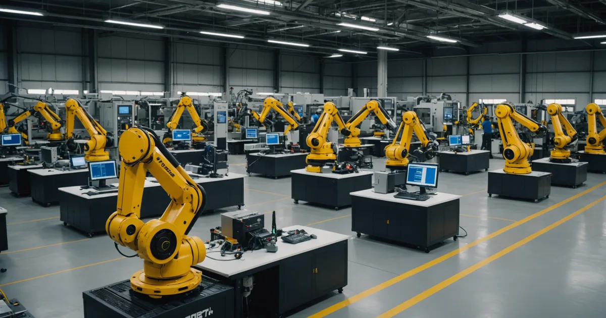 Walden Robotics early-access site showing the arm in initial production at a pilot plant
